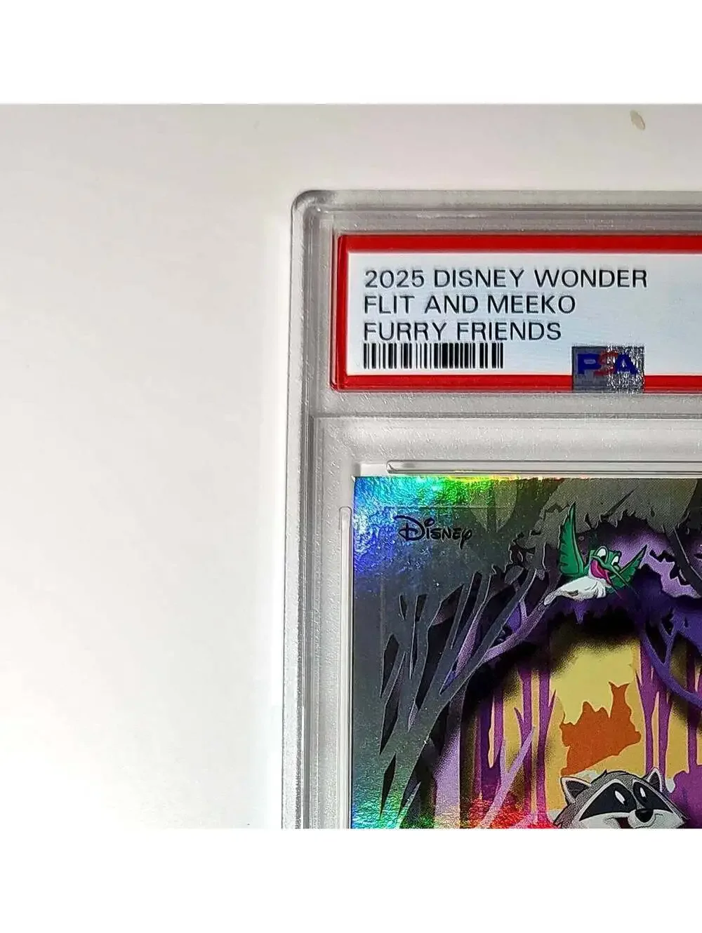 Flit and Meeko 2025 Topps Disney #FF-14 Furry Friends Card Pocahontas PSA 9